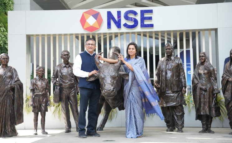 Ashish Kumar Chauhan, MD & CEO, NSE with Shveta Arya, MD, CIL