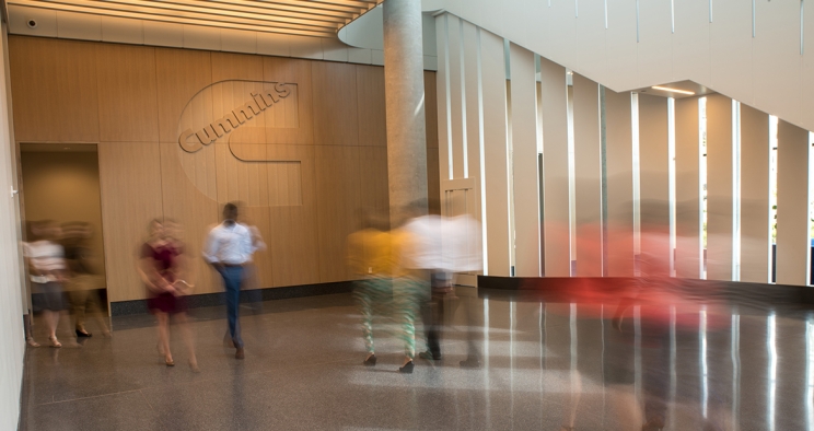 Cummins DBUHQ busy lobby