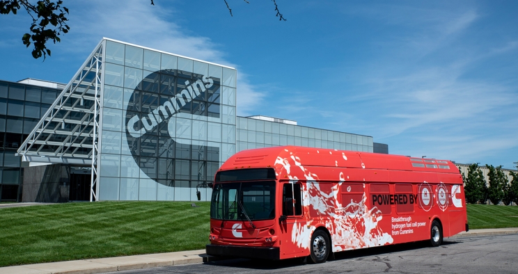 Demonstration Fuel Cell transit bus