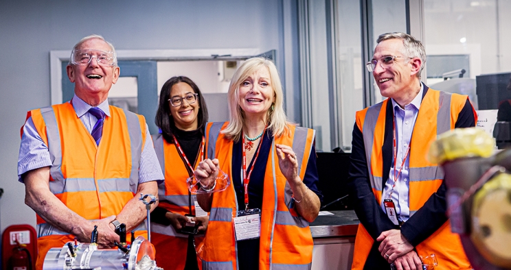 Local Politicians visit Cummins Huddersfield