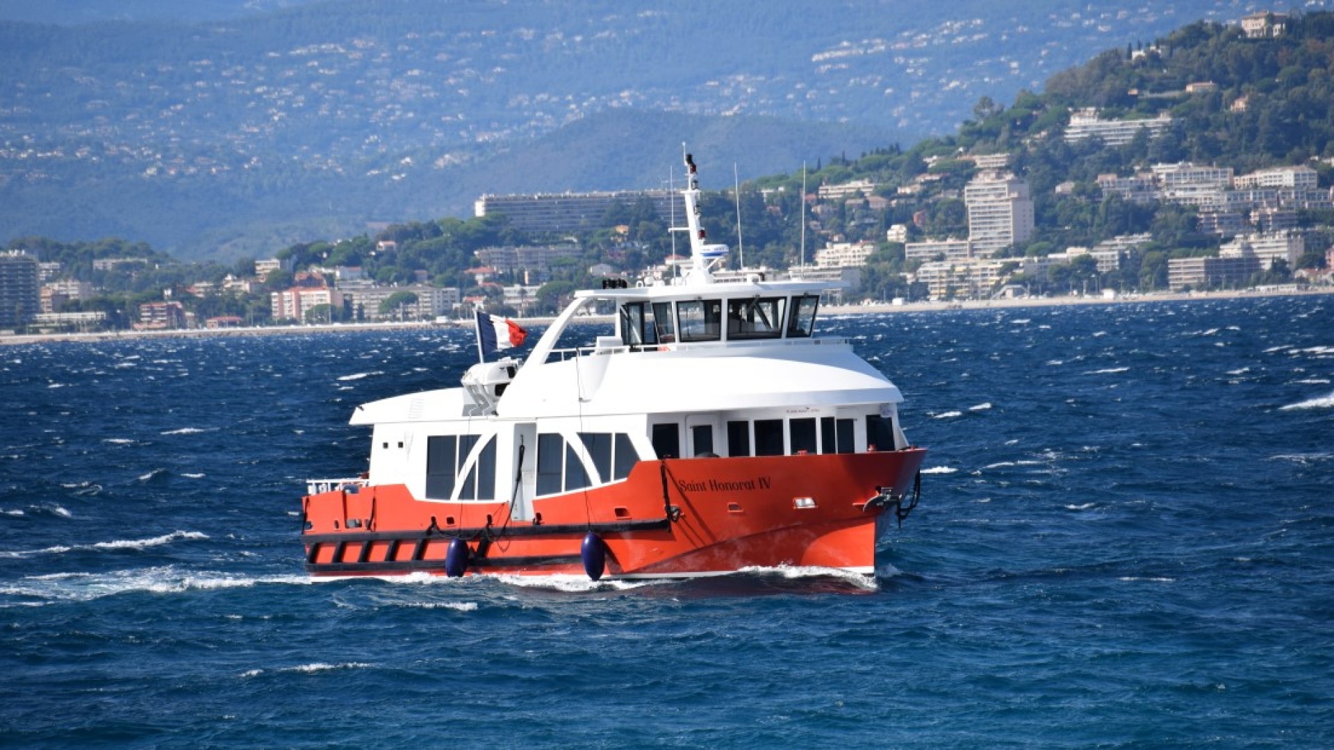 Boat in the ocean