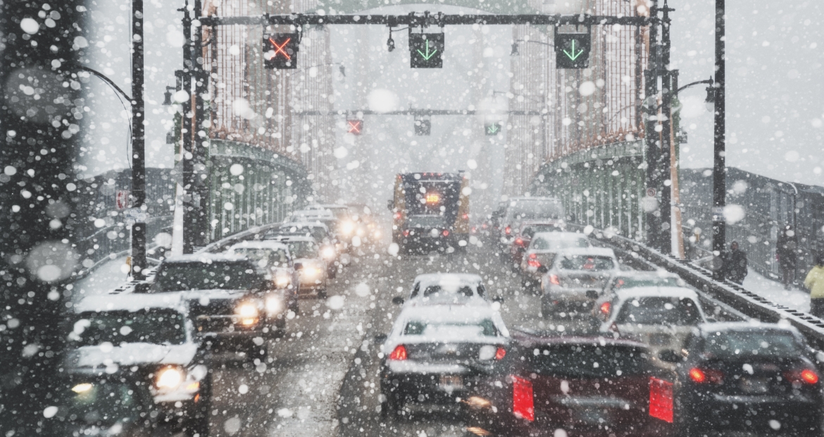 Unusual Snowstorm Picture
