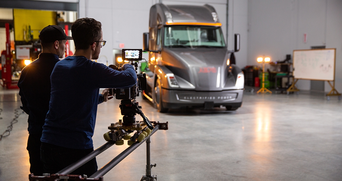 Behind the scenes of Cummins "Wild Ideas" video shoot