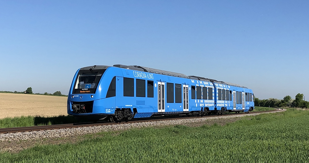 Copyright Alstom/Rene Frampe Alstom hydrogen-powered train