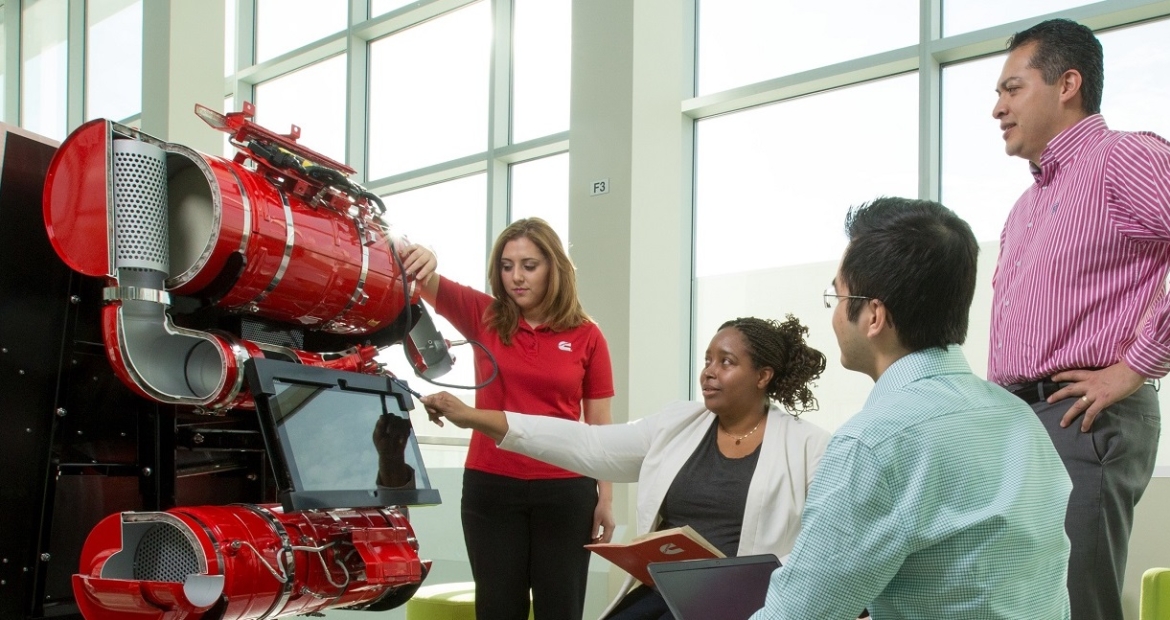 Cummins' efforts at establishing a culture of diversity and inclusion were highly ranked in the new study. Cummins' efforts at establishing a culture of diversity and inclusion were highly ranked in the new study.