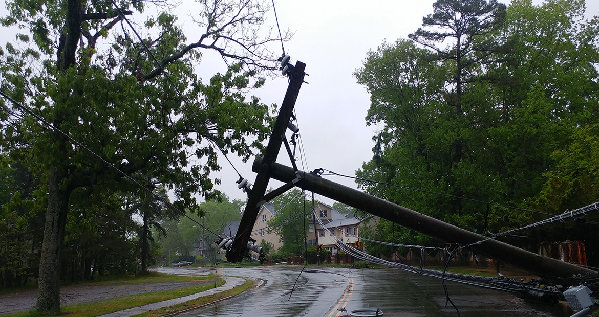 downed power lines