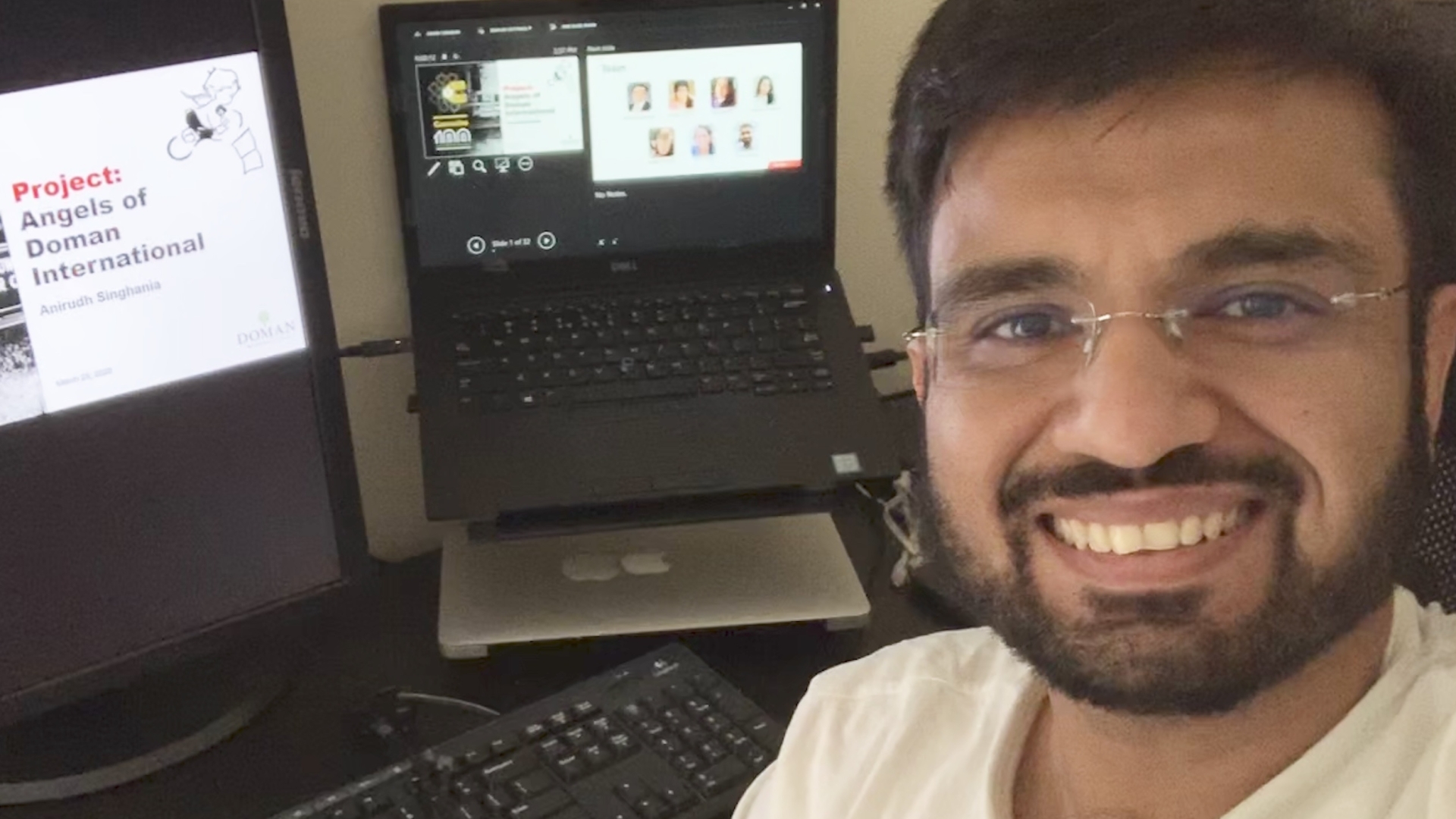 Cummins employee Anirudh Singhania led the writing project, which is helping children with neurological conditions such as autism, cerebral palsy, and many others. Cummins employee Anirudh Singhania led the writing project, which is helping children with neurological conditions such as autism, cerebral palsy, and many others.