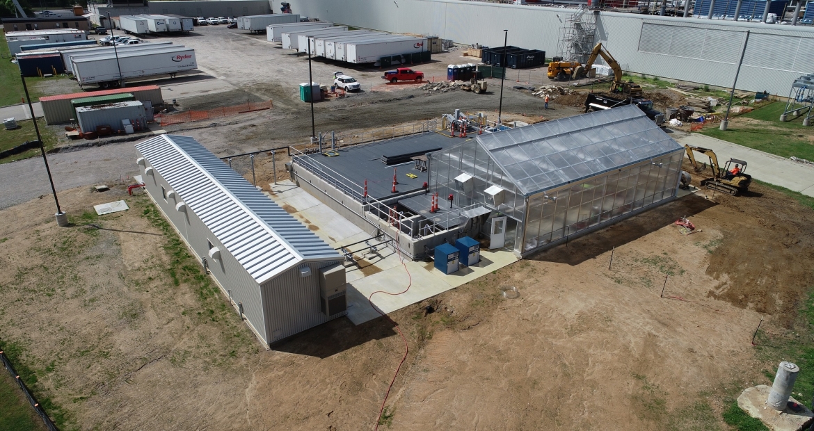 The new water hub coming on line in 2020 at the Cummins engine plant in Rocky Mount, North Carolina, will enable the plant to significantly increase the amount of water it reuses.