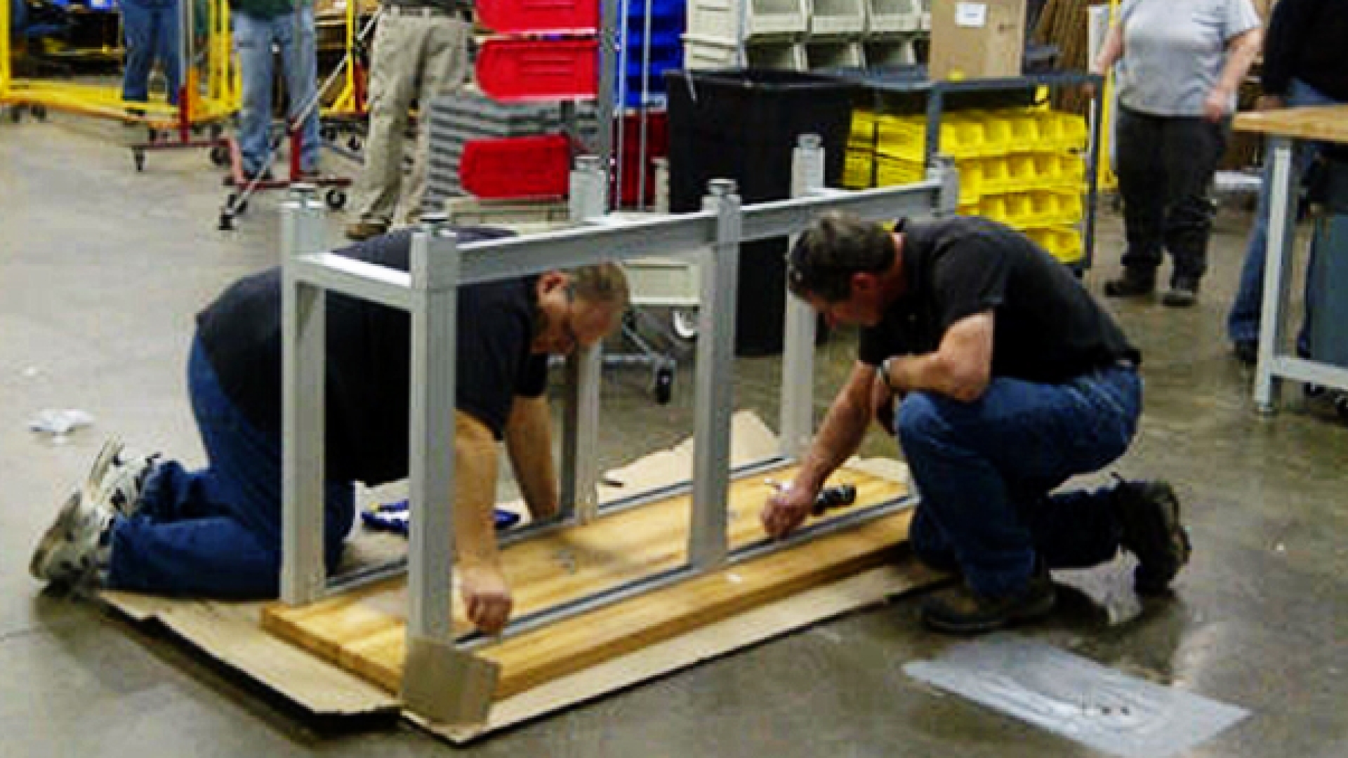Cummins Supply Chain employees put their organizational skills to work to help Sans Souci improve its handling of inventory. Sans Souci is a Columbus, Ind. thrift store.