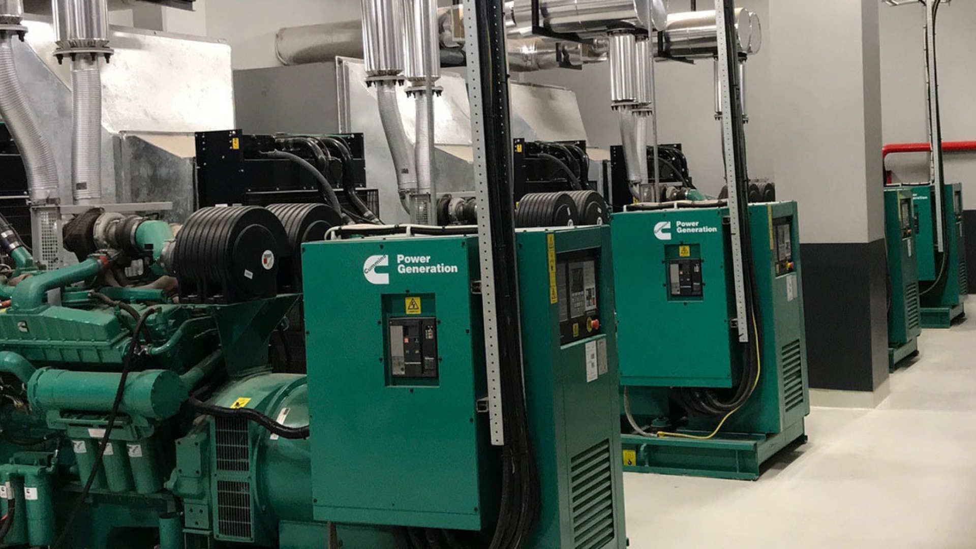 The installation is in a purpose-built ground floor room The installation is in a purpose-built ground floor room