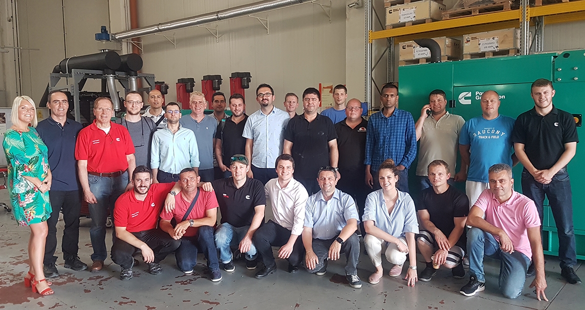 Cummins European distributors and dealers attended Part III – Electrical Design, delivered by the Europe Sales Application Engineering team (SAE) in Bucharest, Romania.