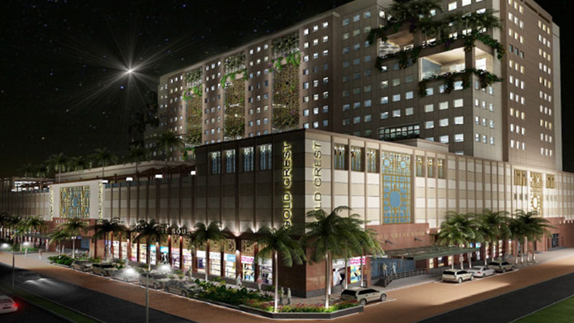 A 7 MW Cummins power system forms the standby power supply for the Goldcrest Mall & Residency in Lahore, Pakistan. A 7 MW Cummins power system forms the standby power supply for the Goldcrest Mall & Residency in Lahore, Pakistan.