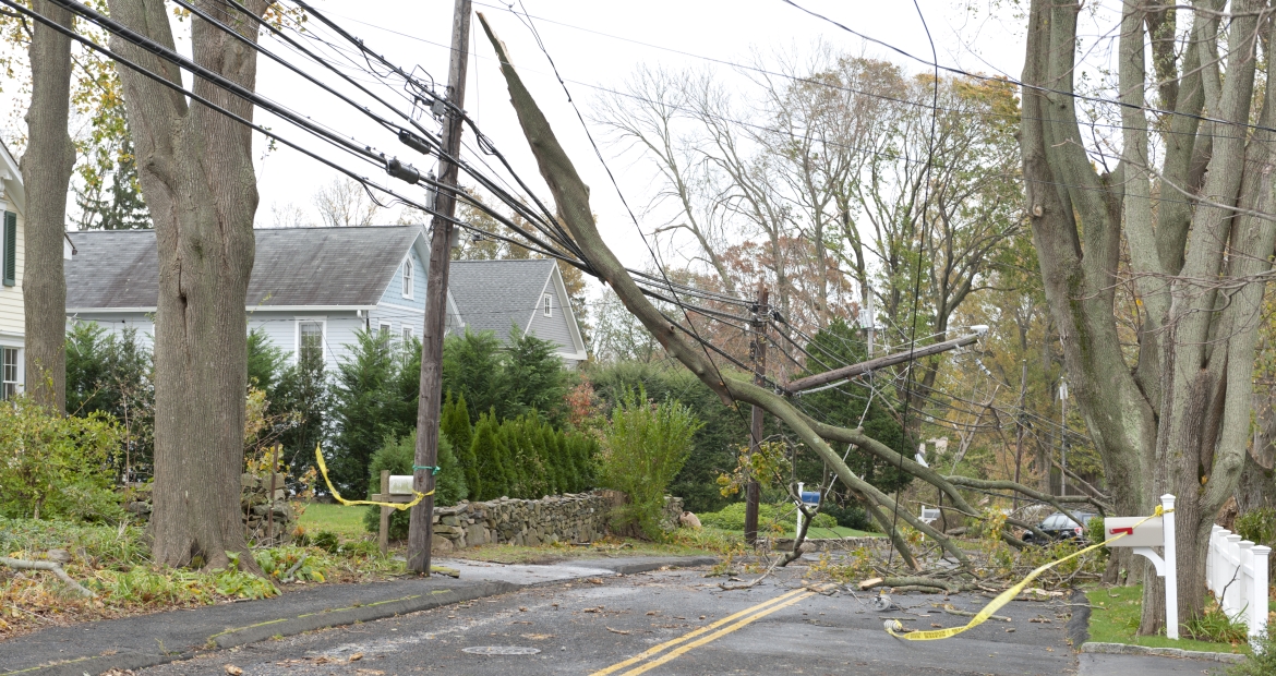 Damage after a hurricane