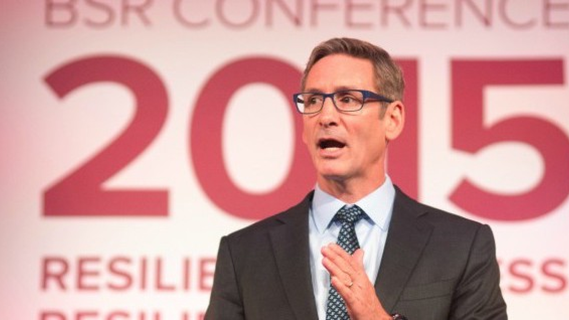 Cummins Chairman and CEO Tom Linebarger speaks at Business for Social Responsibility Conference
