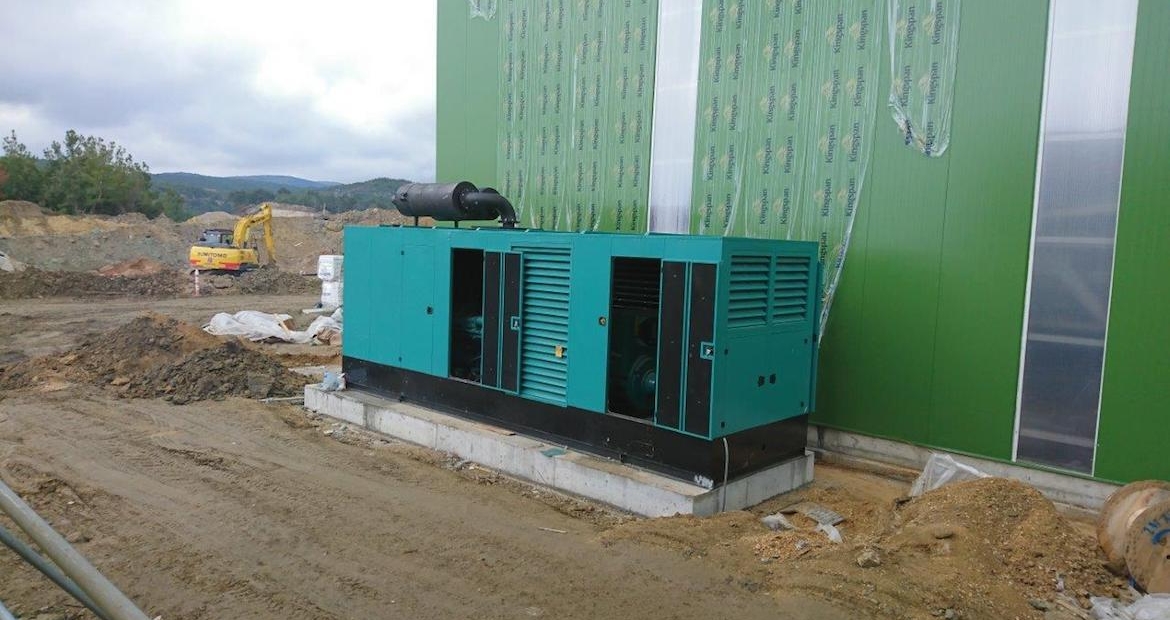 Installation at the site was by Cummins Turkey and dealer AET Installation at the site was by Cummins Turkey and dealer AET