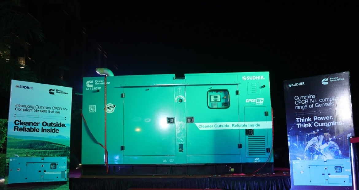 Cummins-powered CPCBIV+ gensets