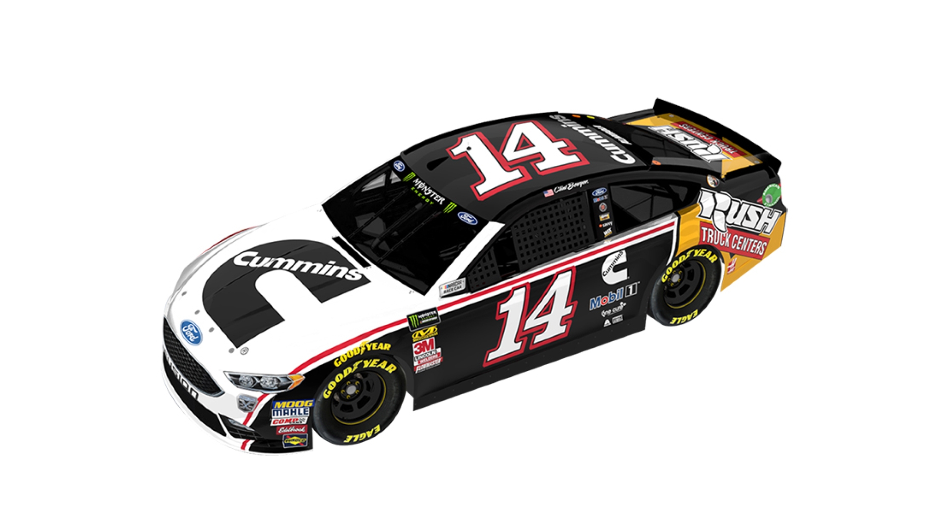 The No. 14 car pictured here will race at Talladega Superspeedway on Oct. 14, 2018