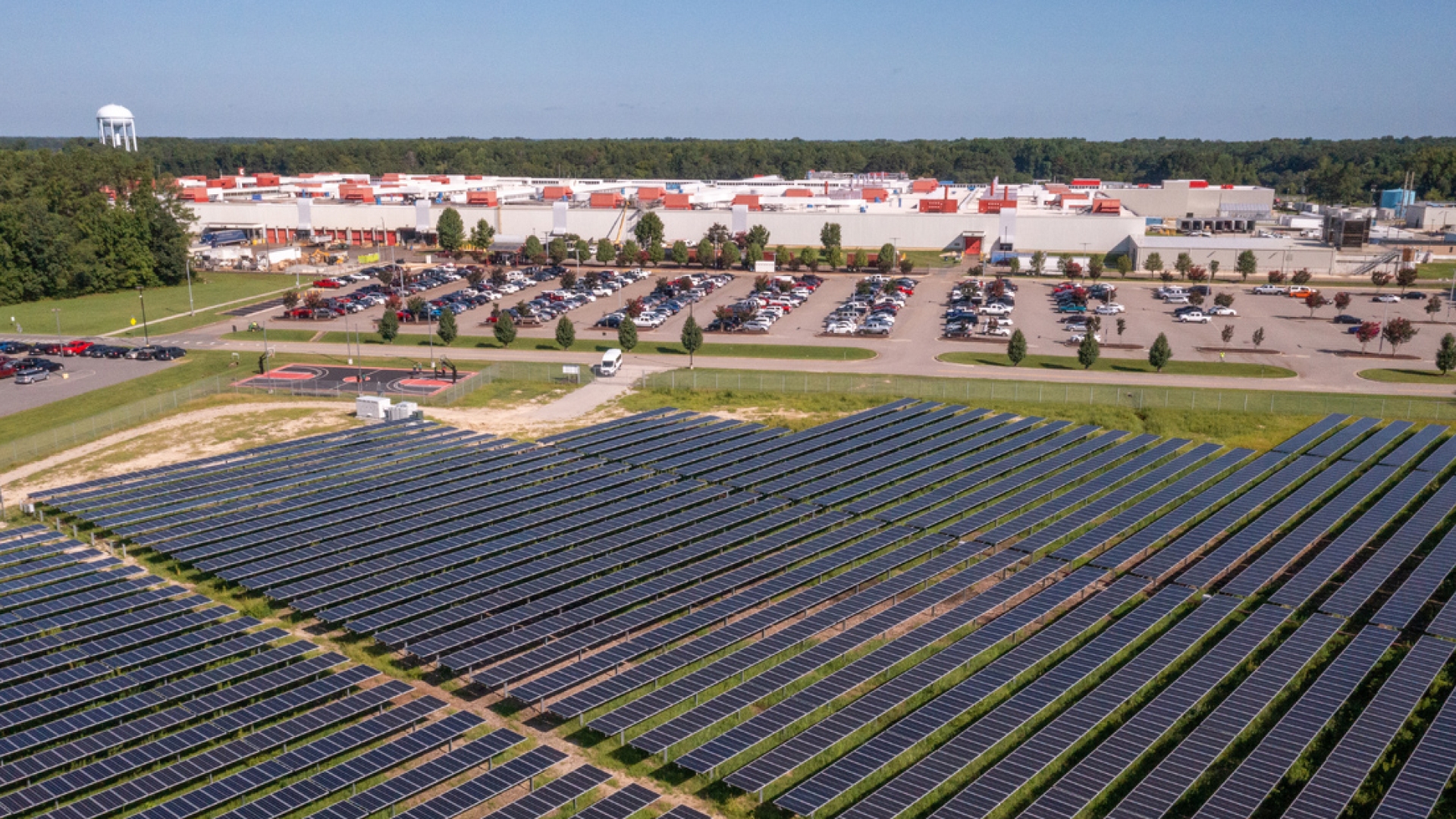 Rocky Mount Engine Plant solar farm