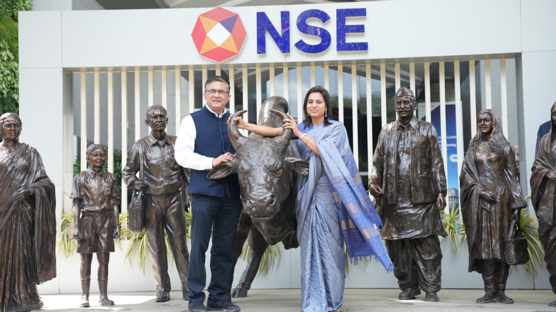 Ashish Kumar Chauhan, MD & CEO, NSE with Shveta Arya, MD, CIL