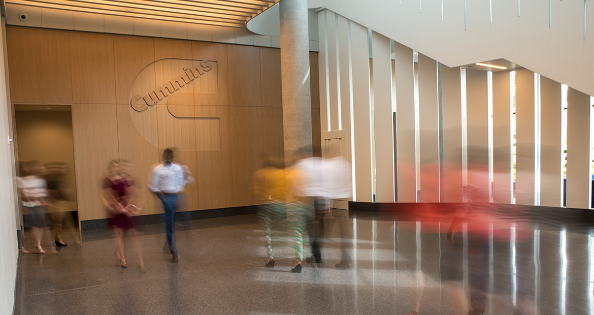Cummins DBUHQ busy lobby