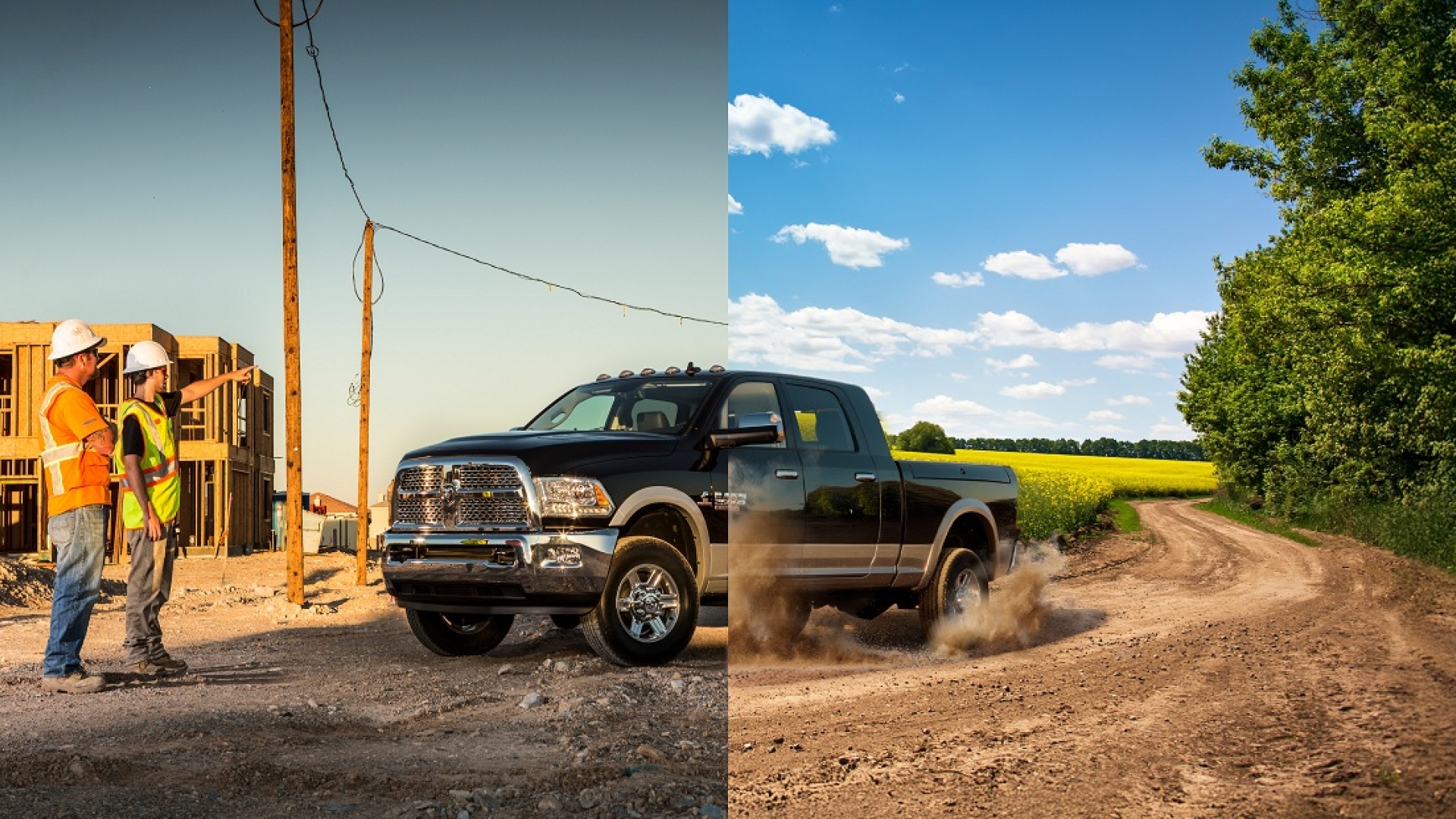 Image of a Ram Pick Up Truck