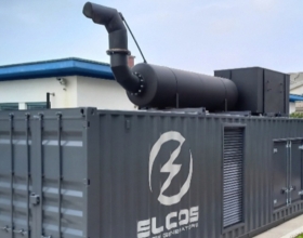 elcos containerized generator