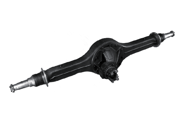 single rear drive axle