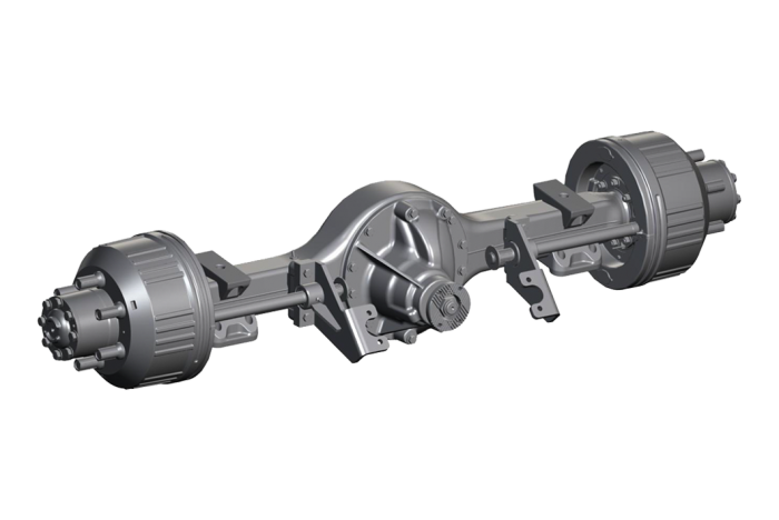 single rear drive axle