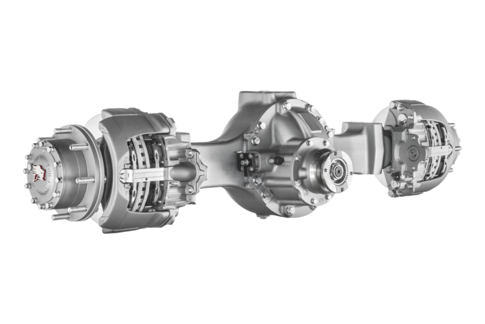 MS-12 single rear drive axle