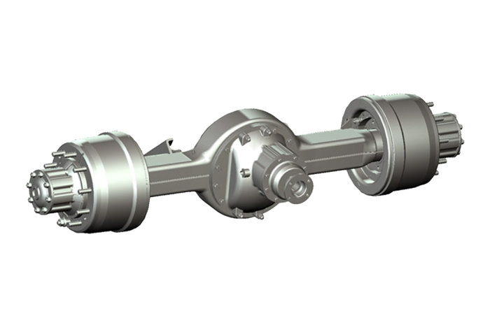 MS-1497 single reduction hypoid solo drive axle