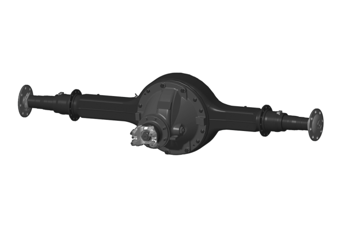 MS-155 single rear drive axle