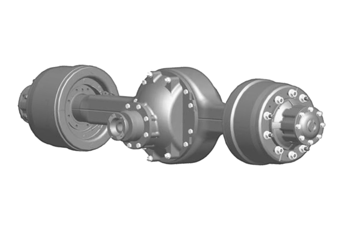 MS-14-160 single reduction hypoid solo drive axle