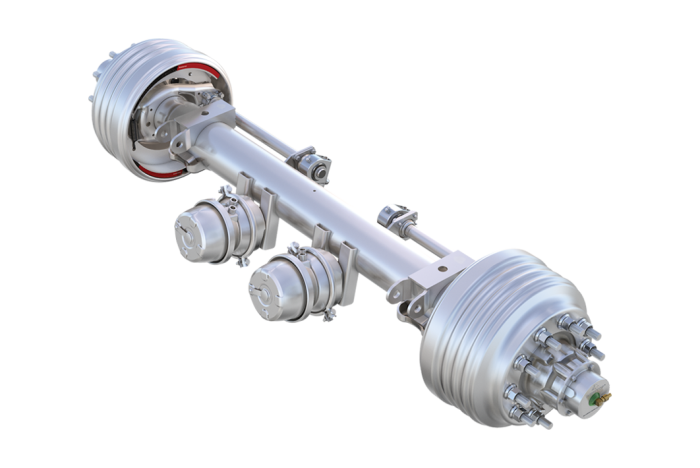 MTec6 trailer axle