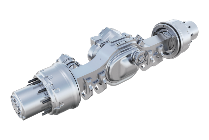 Defense vehicle beam axle