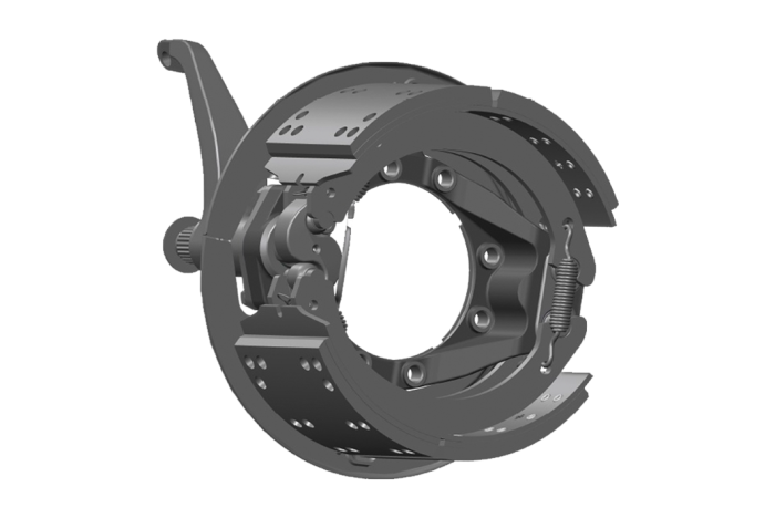 325 mm diameter S-cam drum brake