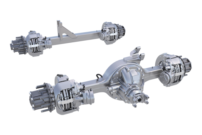 tandem rear drive axles