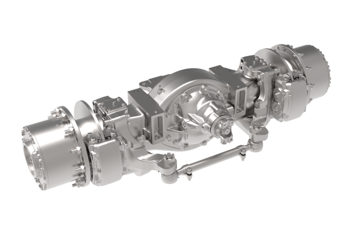 MOX 32 RC front drive rail axle