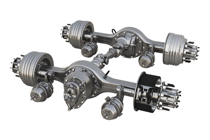 MT 14X tandem rear drive axle