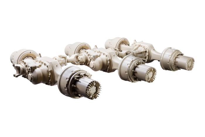 ProTec 5000 Series tridem rear drive beam axle