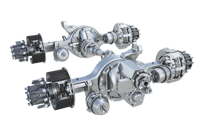 tandem rear drive axle