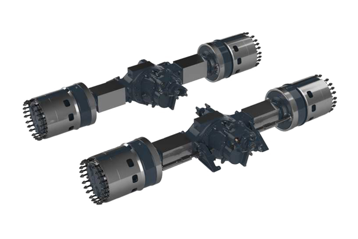 SPRC4806 planetary rigid axle