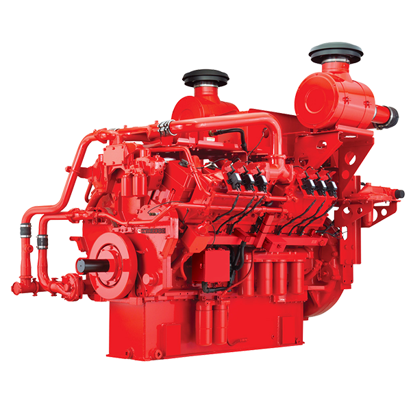 KTA38GC engine for gas compression applications