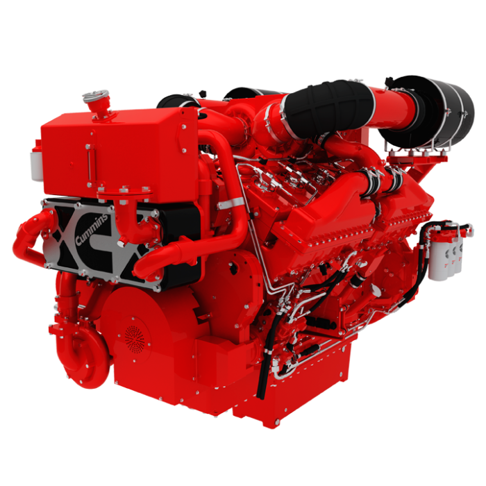 QSK38 engine for Marine applications