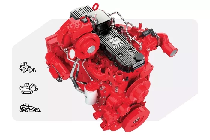 b67 performance engine for construction applications