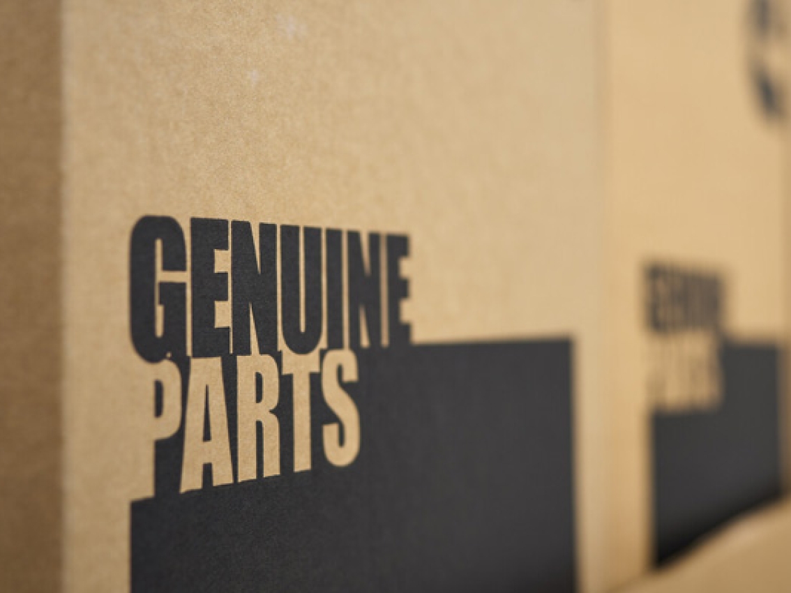 genuine parts shipping boxes