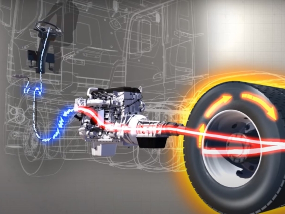 video still of how an engine brake works