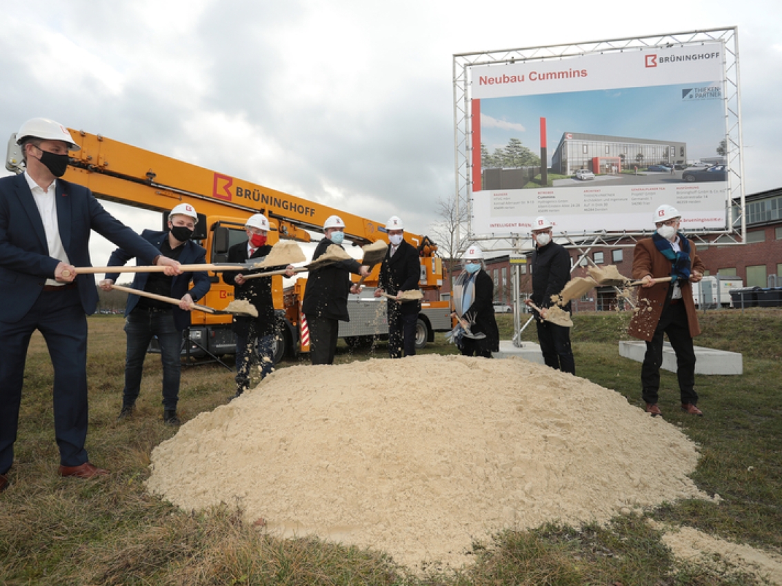 herton fuel cell facility groundbreaking ceremony