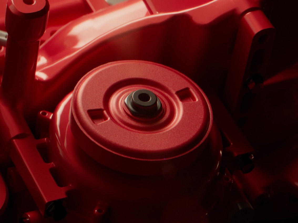 X15 engine alternator