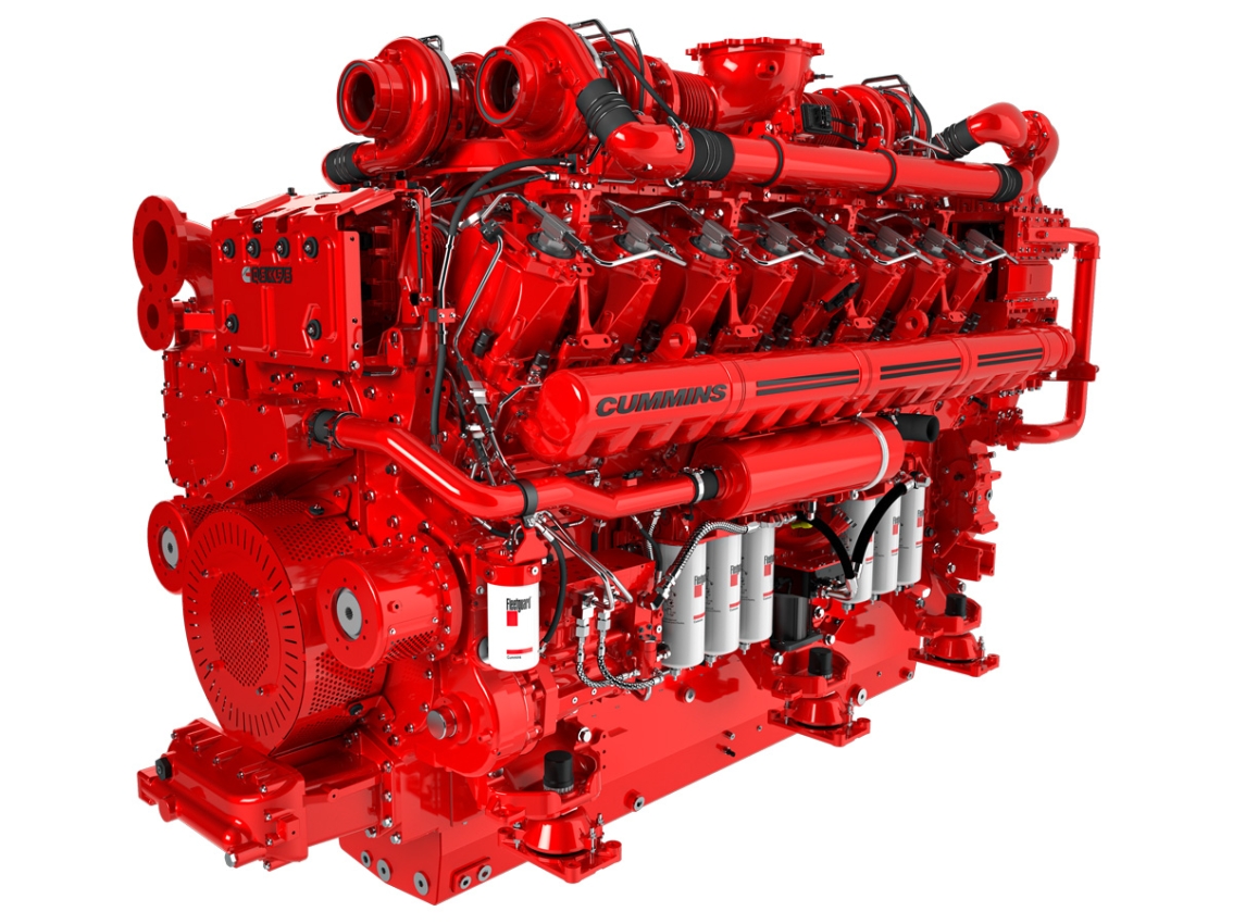 qsk 95 rail engine