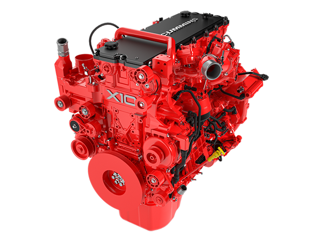 x10 engine for medium duty truck